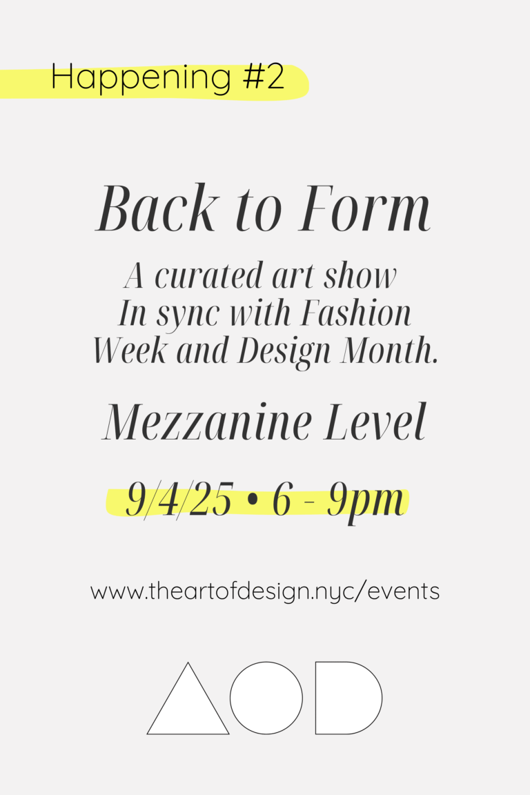 Happening #2 – Back to Form